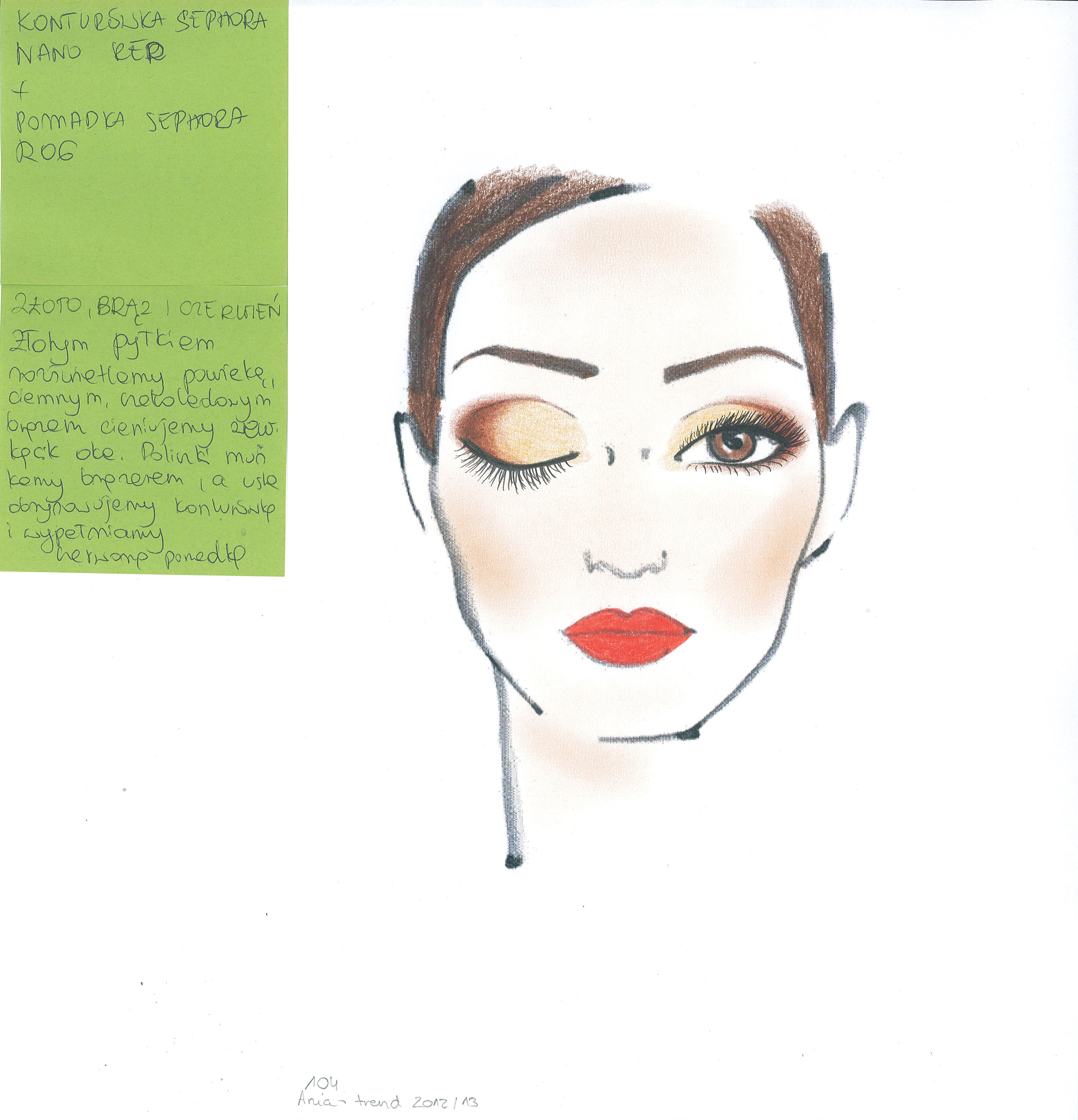 trendy w makijażu według Sephora - barok
